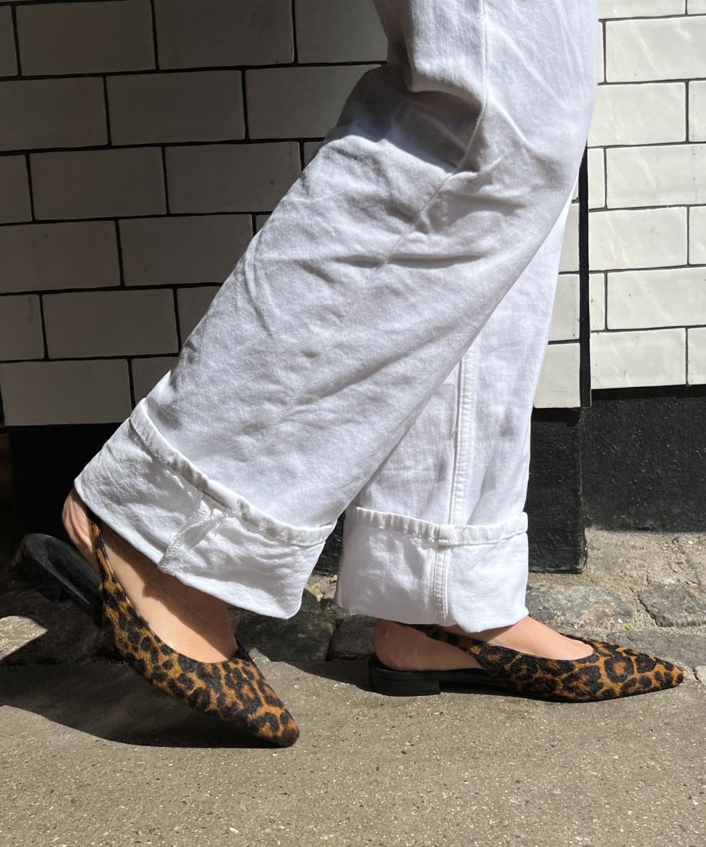 Gilda slingback, leopard