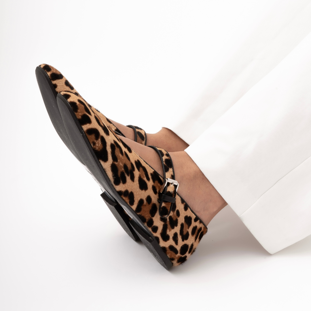 Belle ballerina, leopard