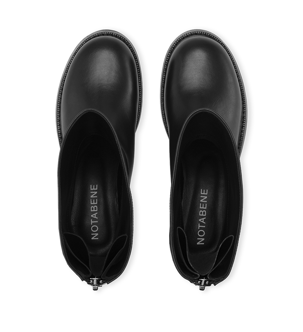 Alvyn boots, black leather
