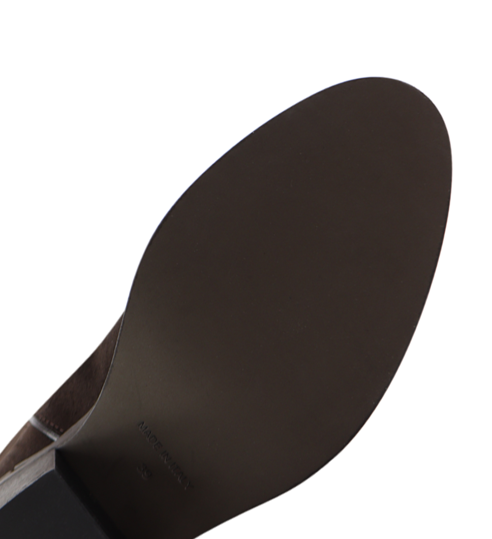 Ancy 50 støvler, mørkebrun ruskind