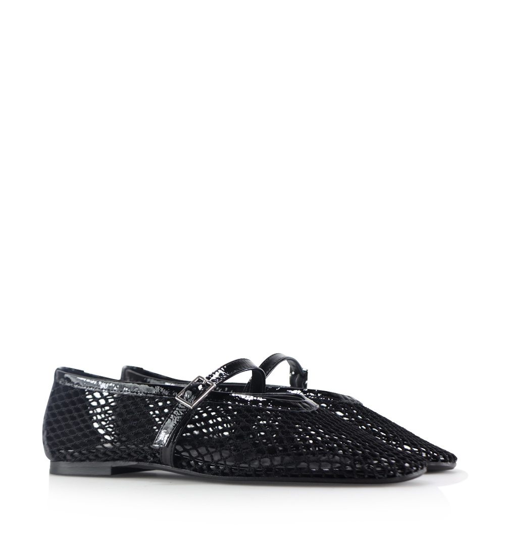 Papillion ballerina, sort net