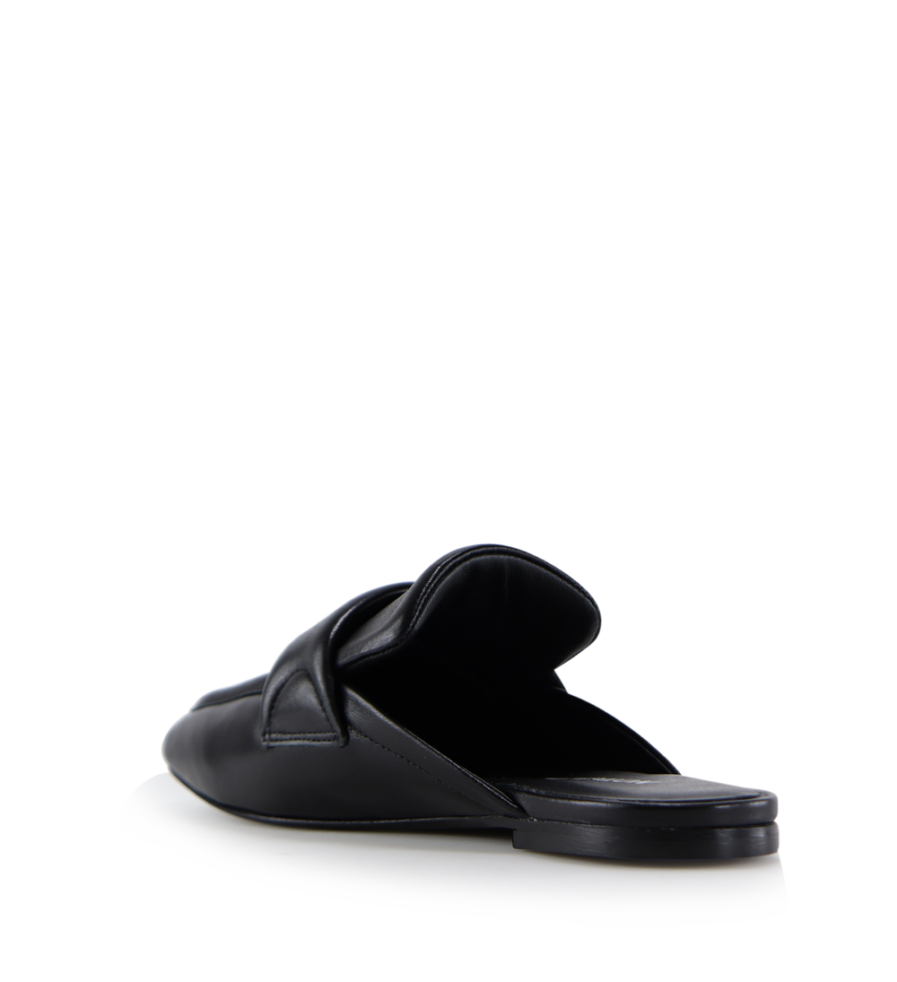 Charlie Mule, sort læder