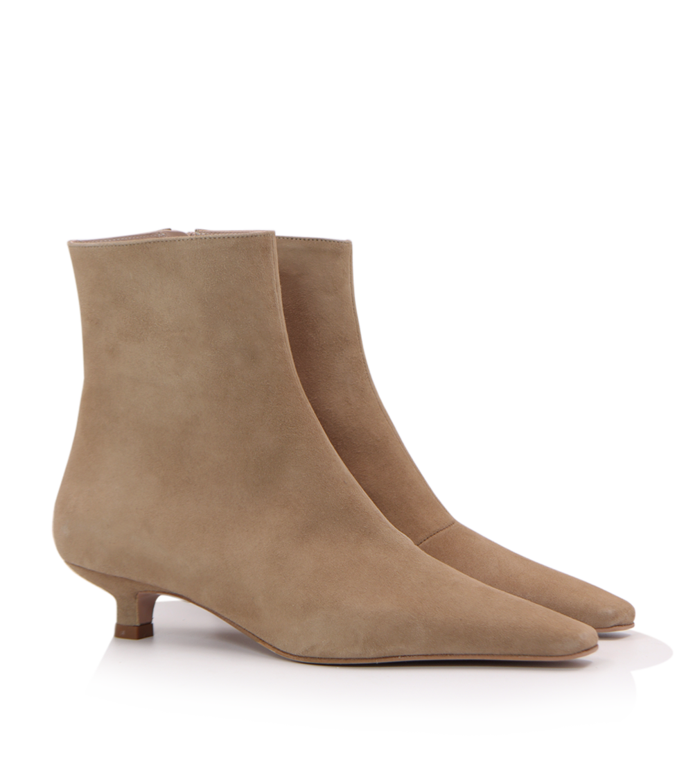Elly 35 boots, camel suede