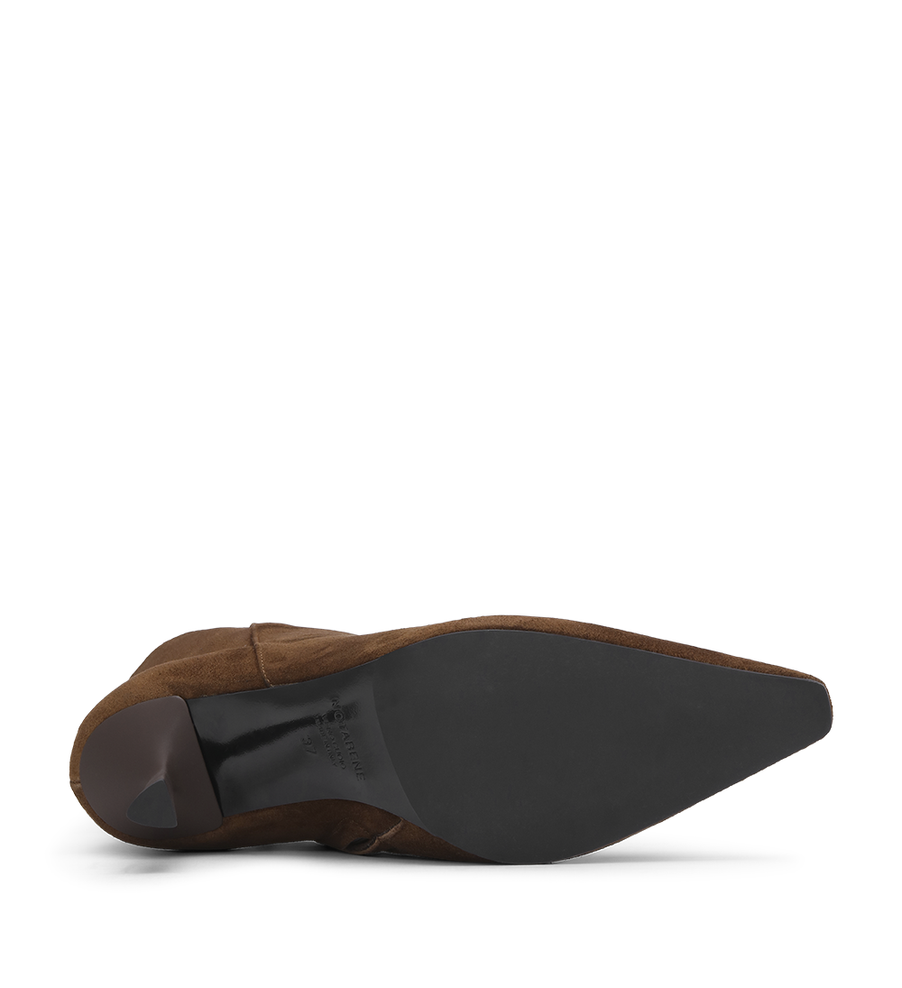 Emmya 70 boots, chestnut suede