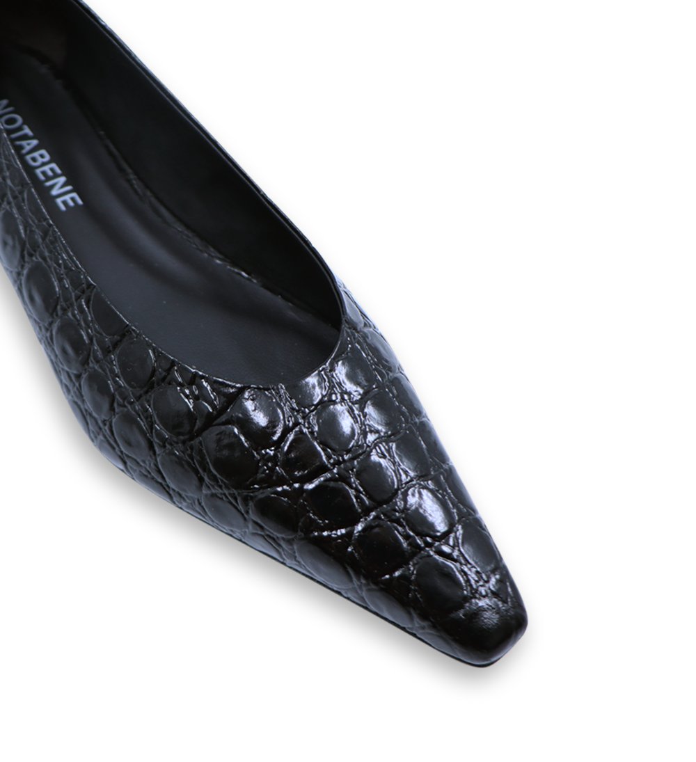 Gisla ballerina, sort croco