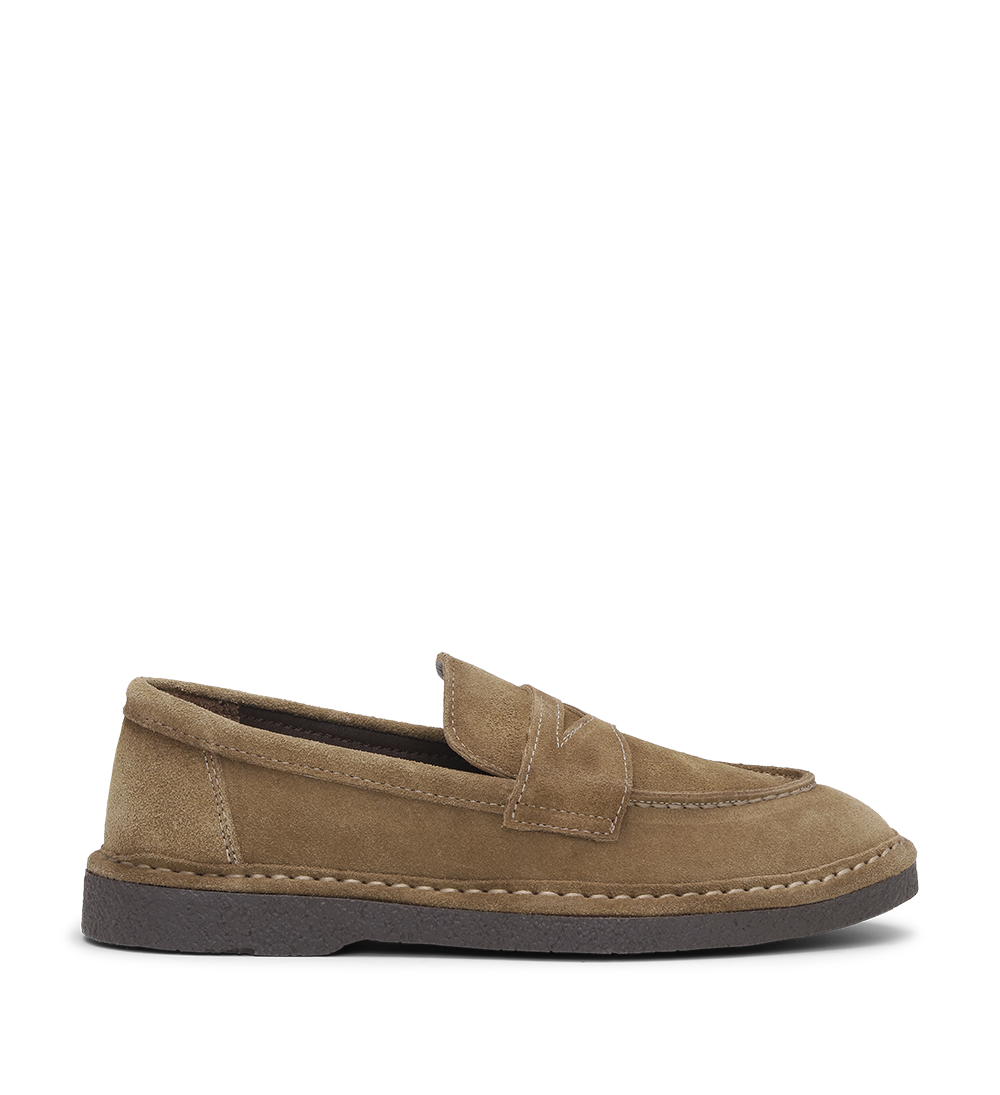Lunelle loafers, camel ruskind