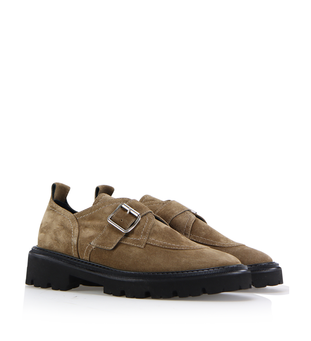 Tenora loafers, camel suede