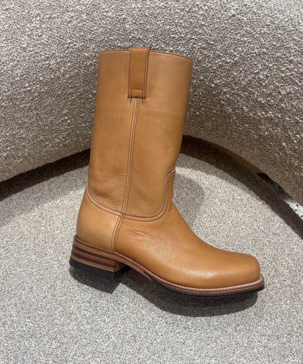 Achilles støvler, oak læder