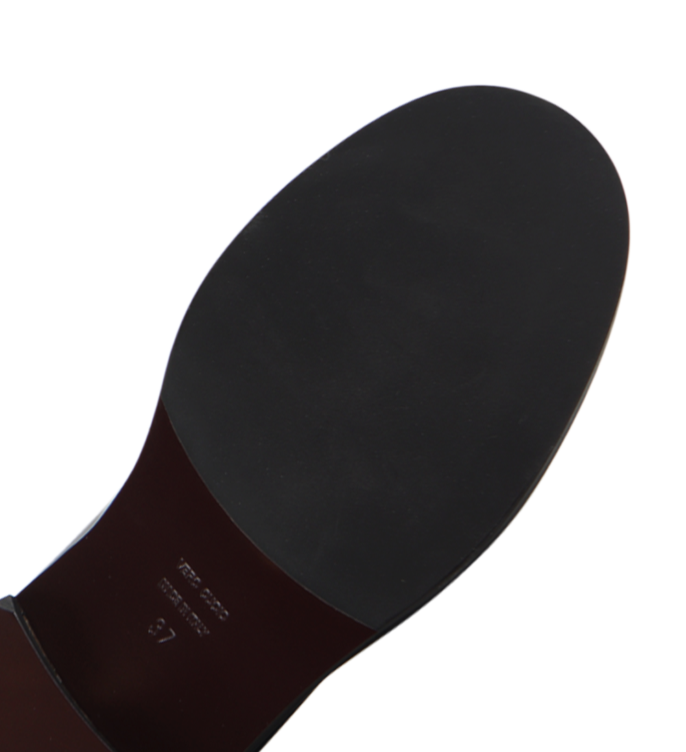 Coretta loafers, brun ko pels