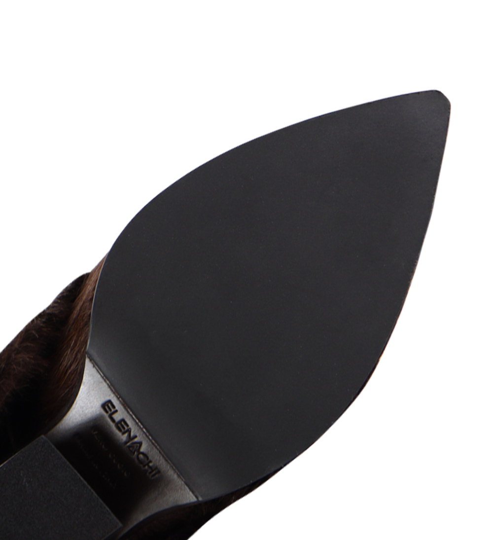 Zorro ko 60 støvler, brun ko pels