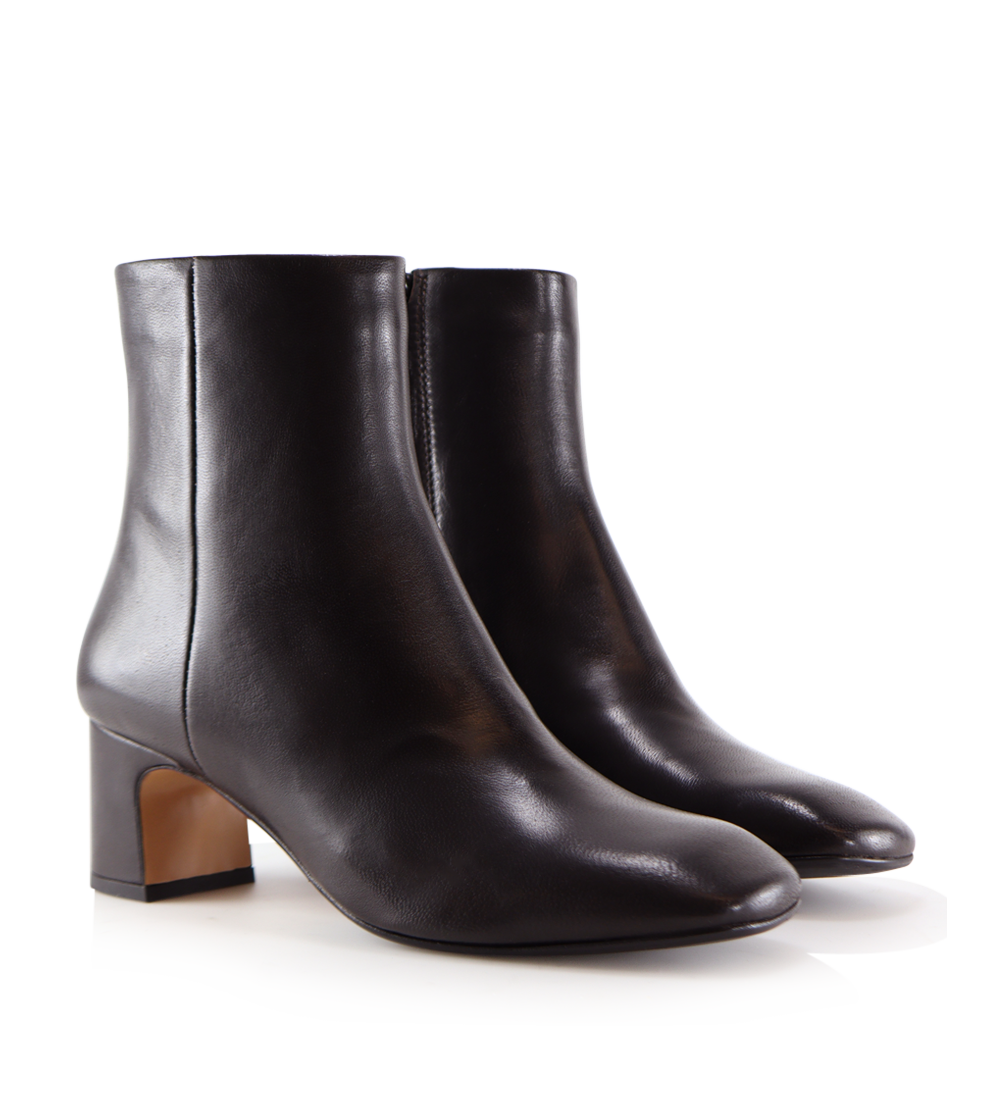 Alex 55 støvler, mørkebrun læder