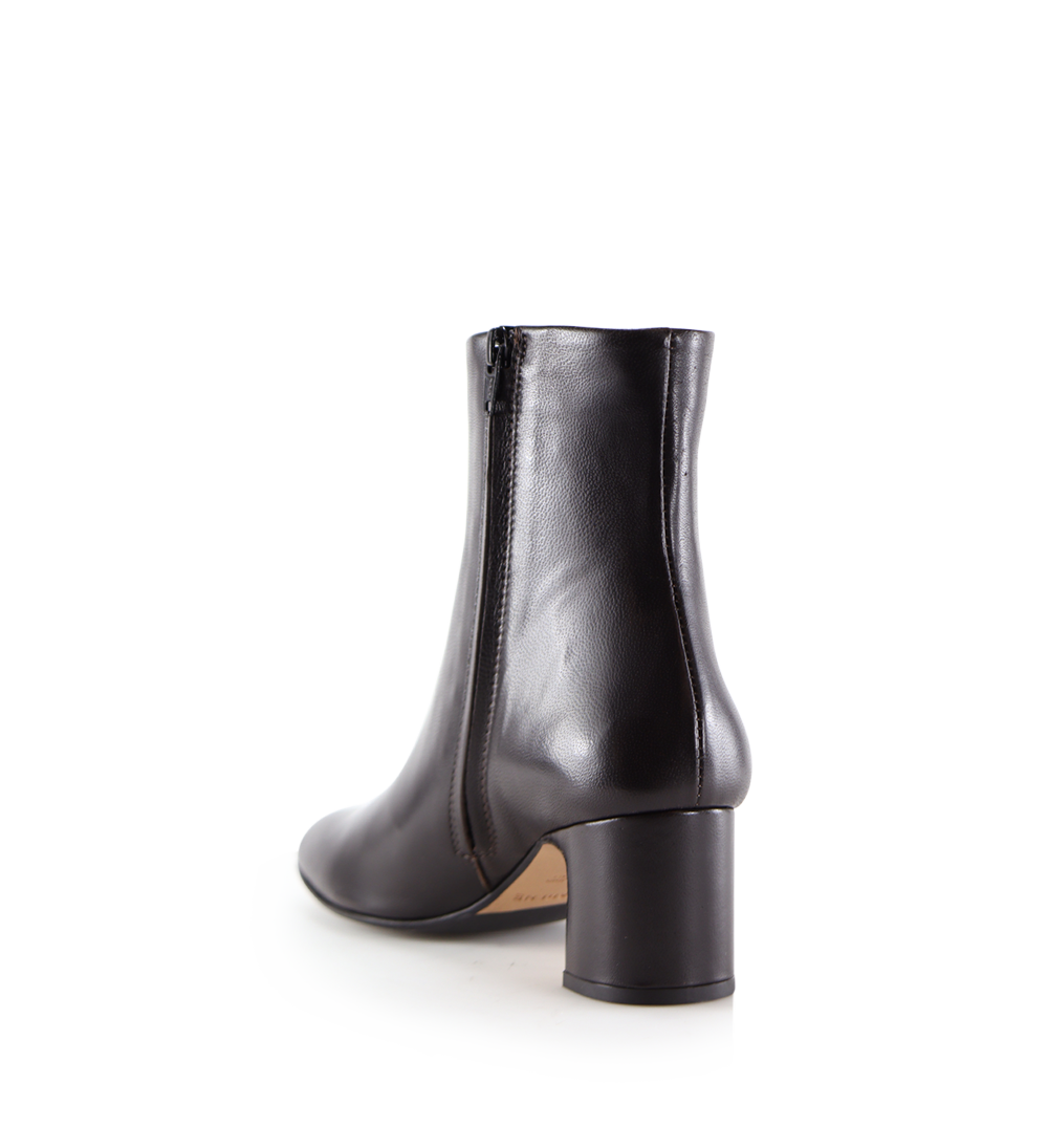 Alex 55 støvler, mørkebrun læder