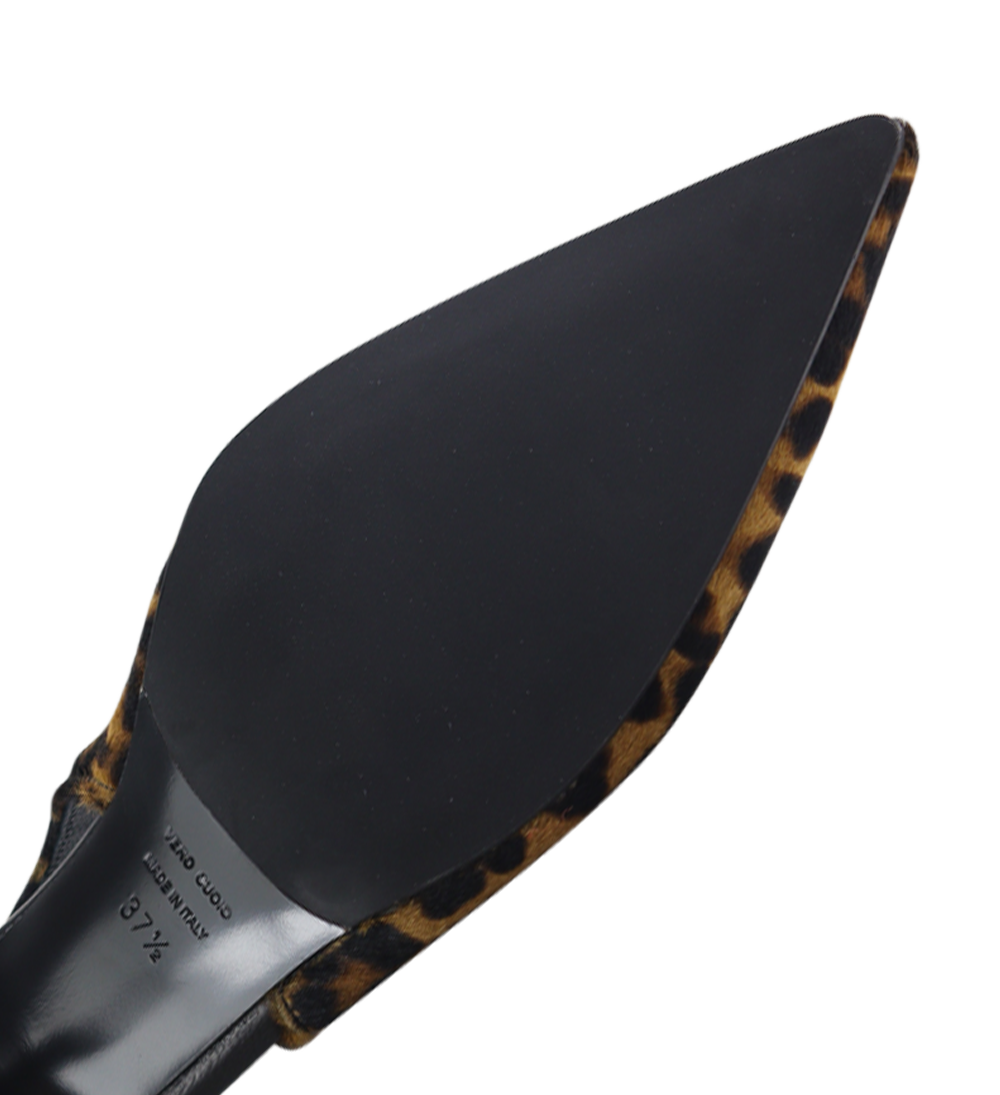 Elisa 50 slingback stiletter, leopard