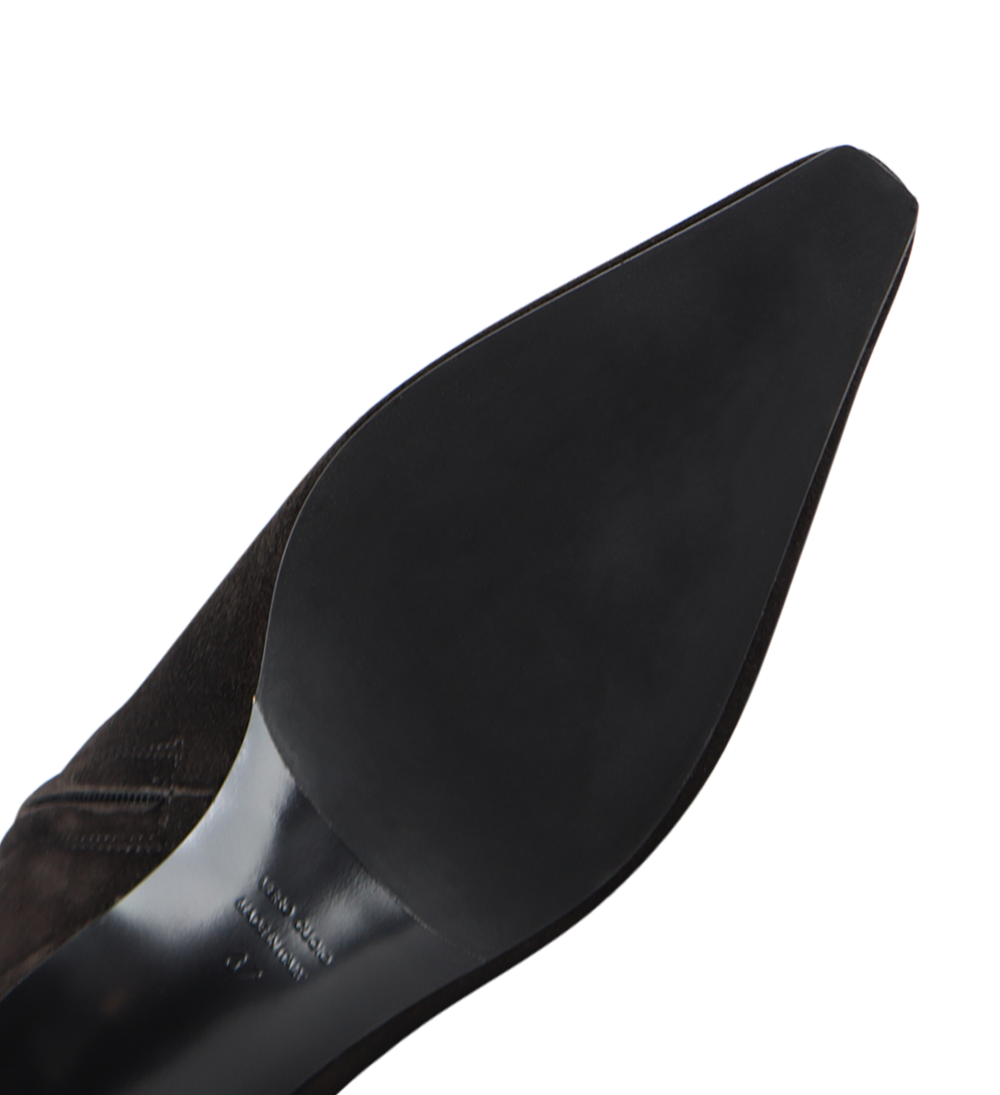 Fausta 50 støvler, mørkebrun ruskind