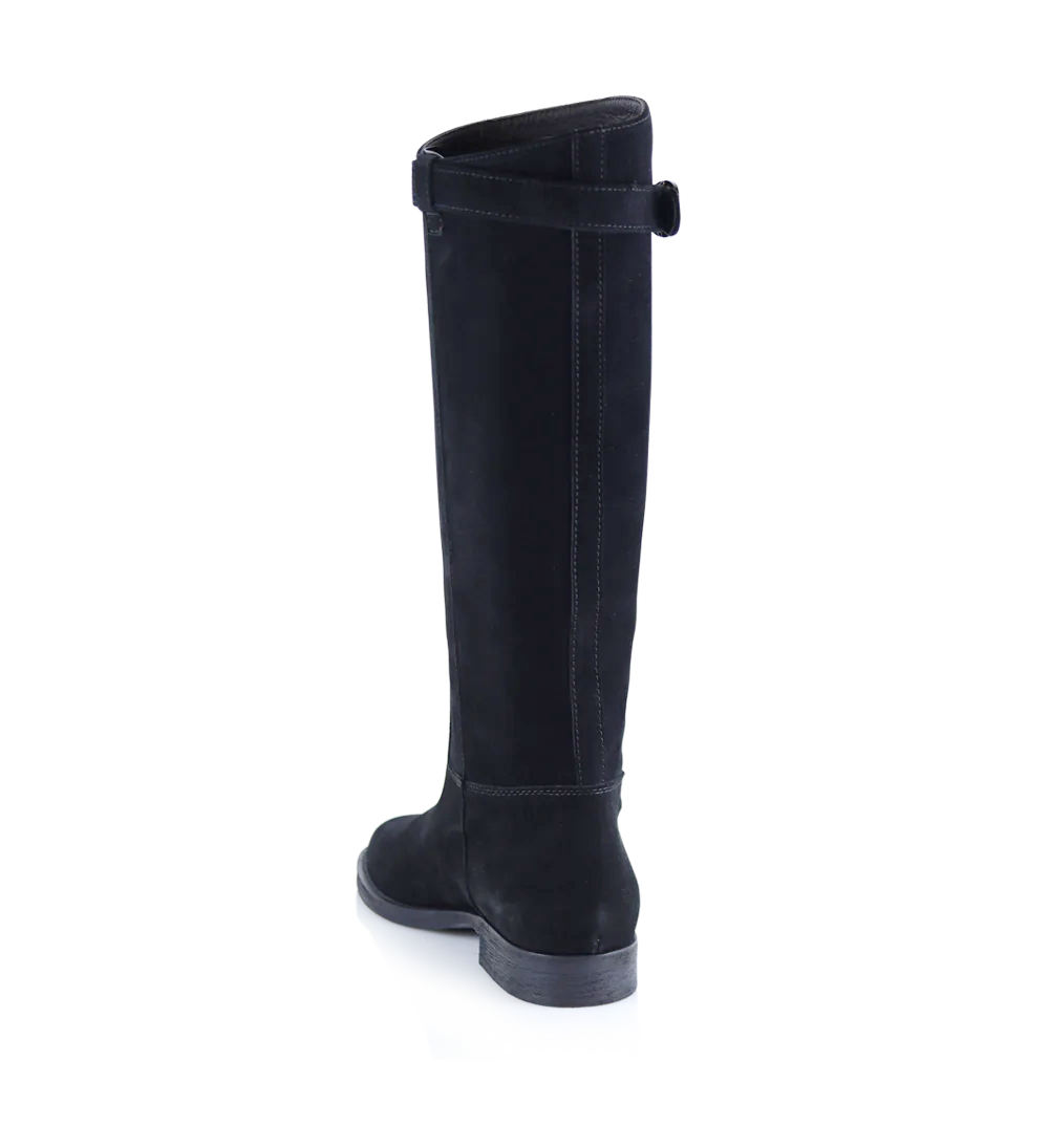Isabel boots, black suede