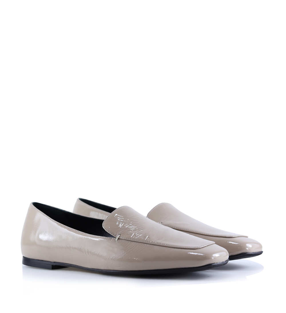 Barbara loafers, nude lak