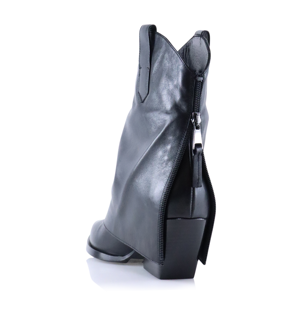 Zorro 60 støvler, sort læder