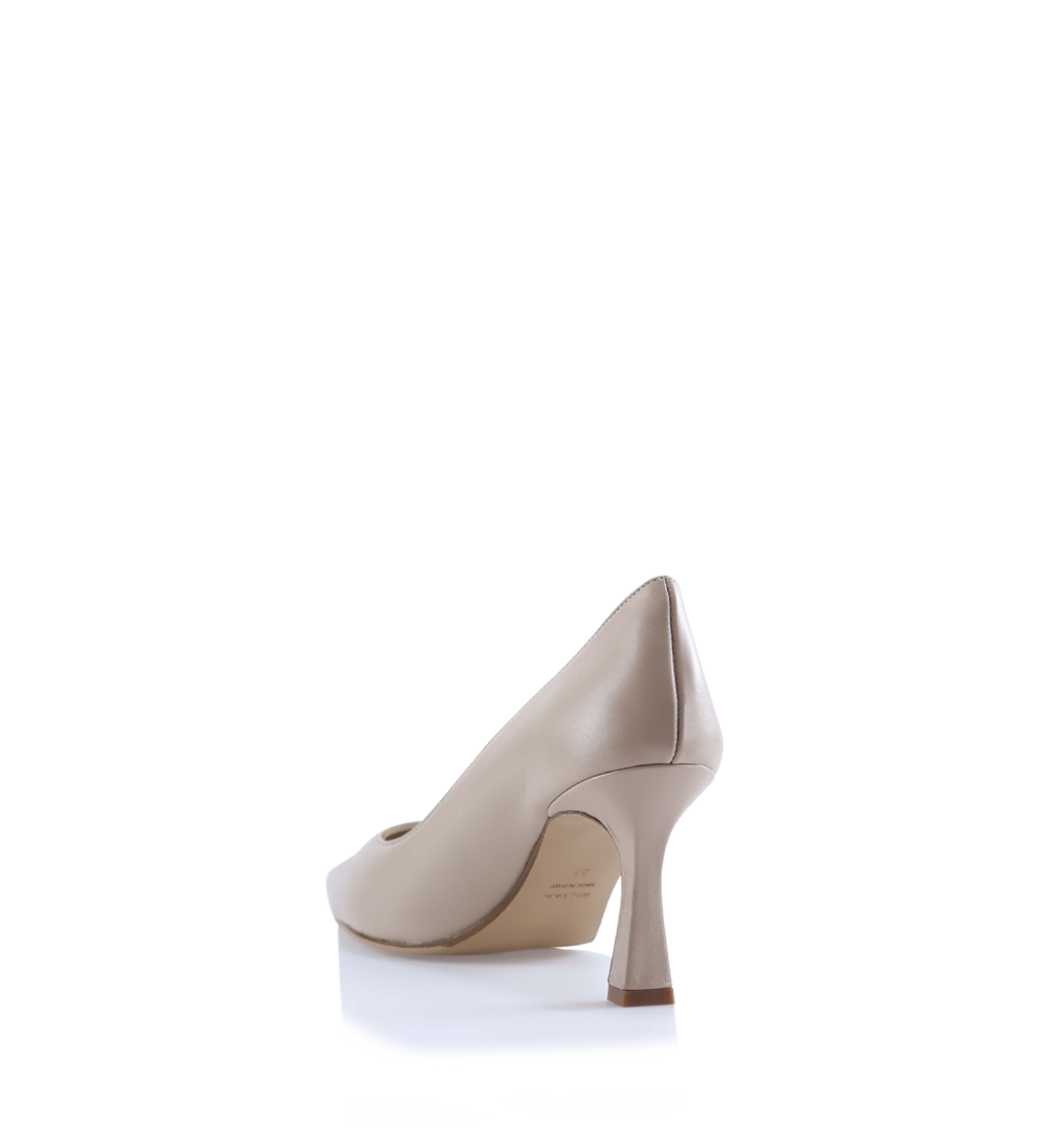 Emily 70 stilettos, vanilla leather
