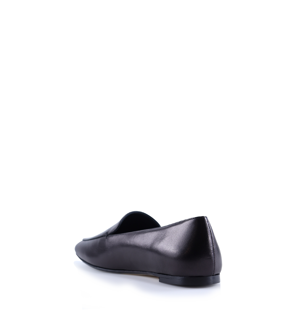 Barbara loafers, sort læder
