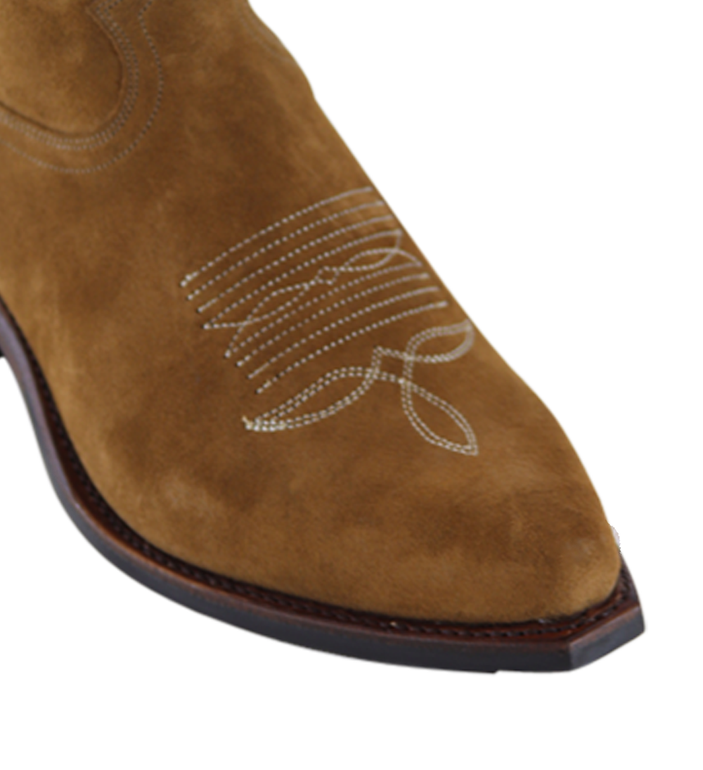 Diego 30 cowboy støvler, brun ruskind