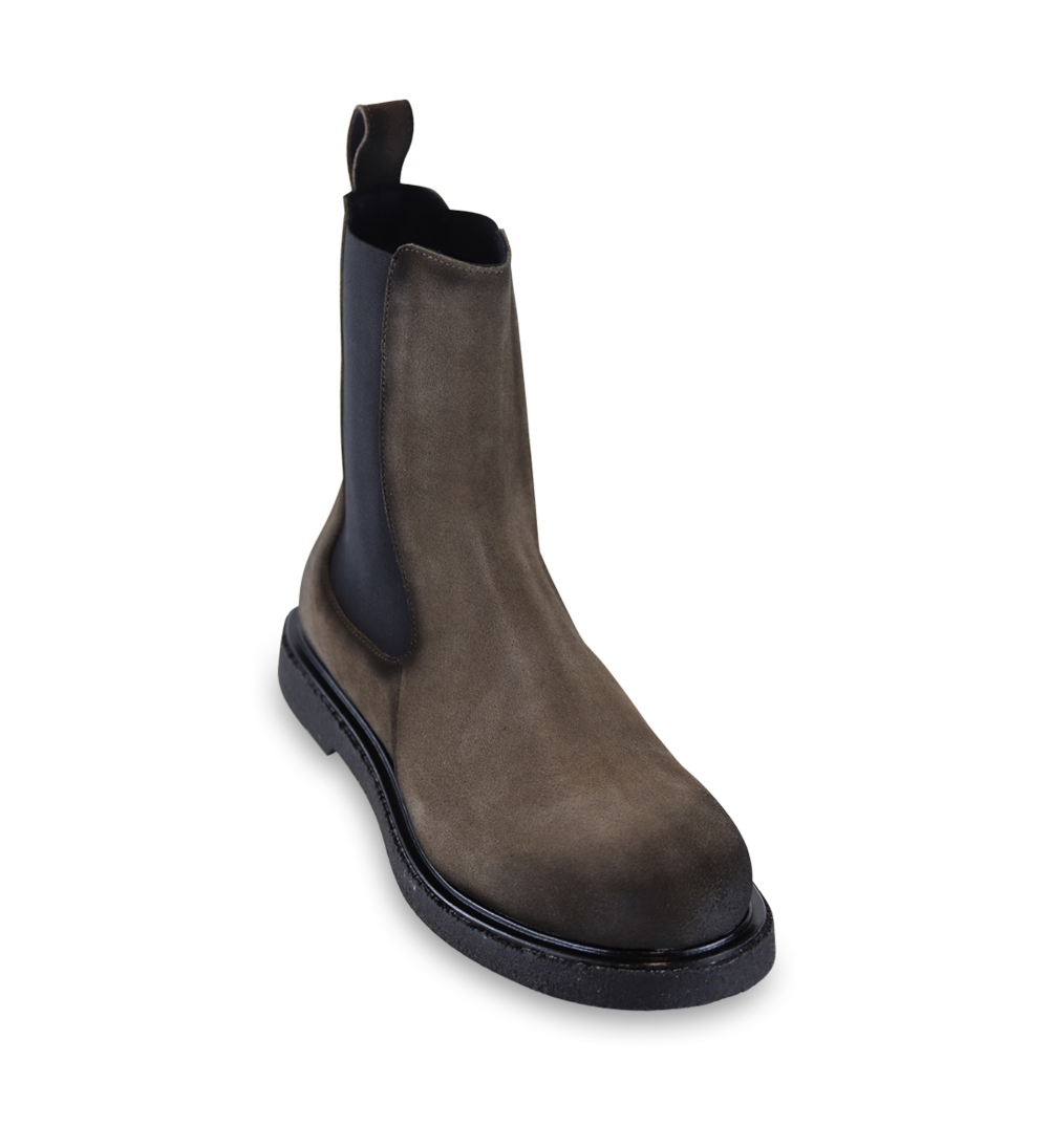 Rocco chelsea boots, camel suede