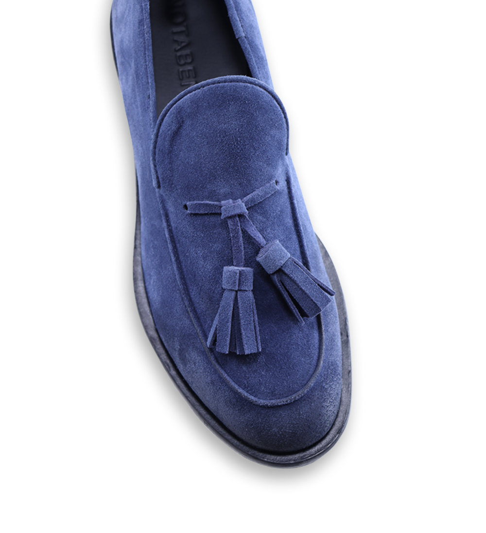 Vico loafers, blue suede