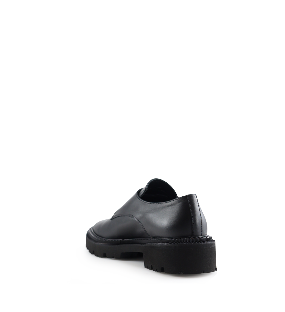 Tanya loafers, black leather