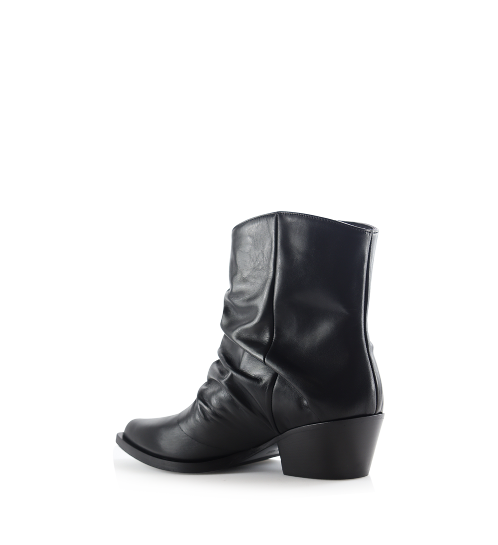 Luciana 50 boots, black leather