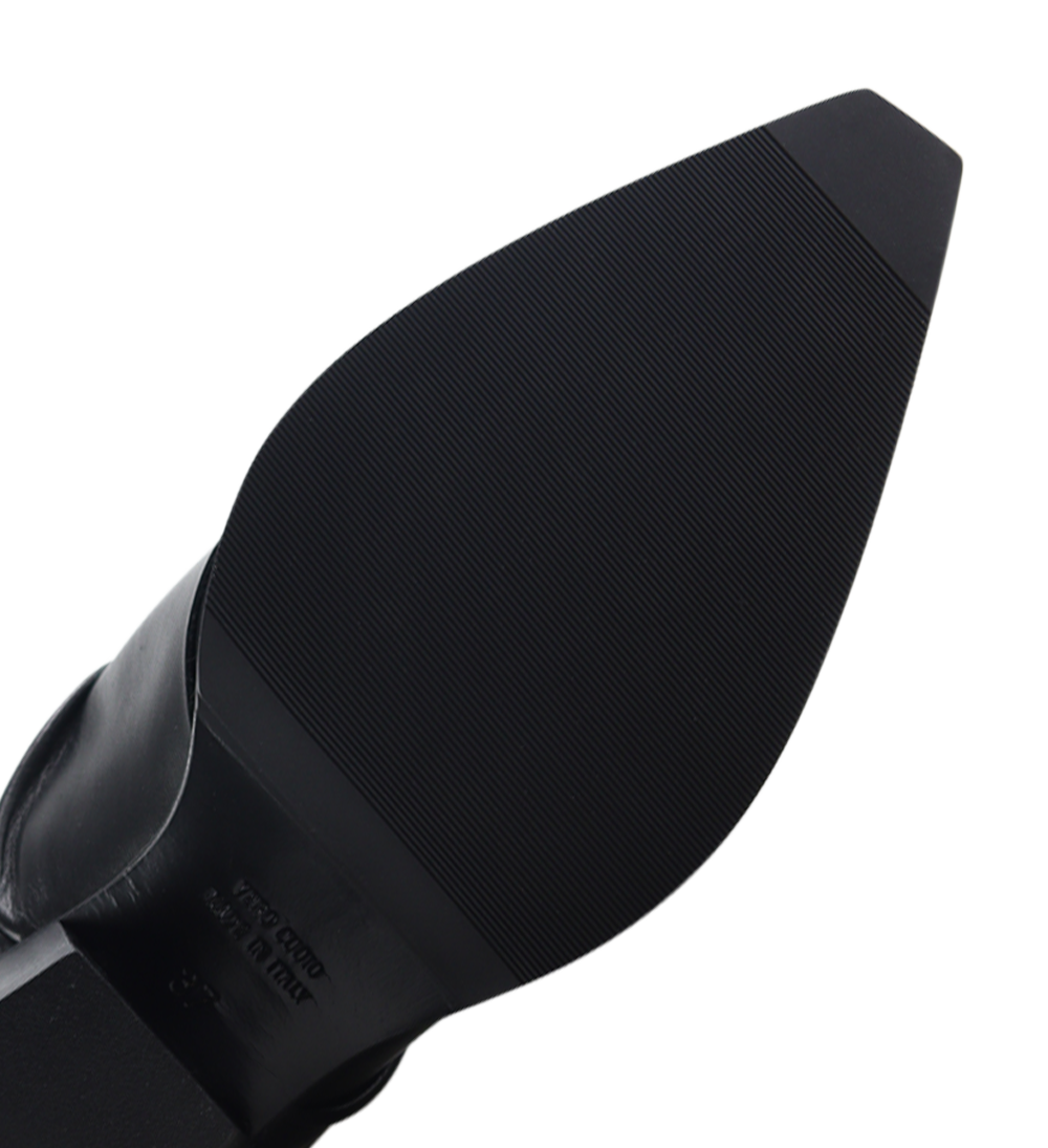 Luciana 50 boots, black leather