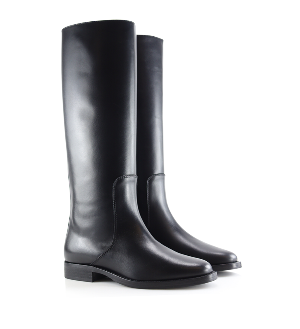 Ines boots, black leather