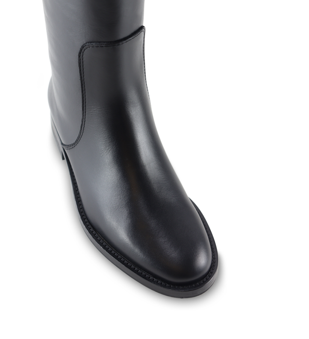 Ines boots, black leather