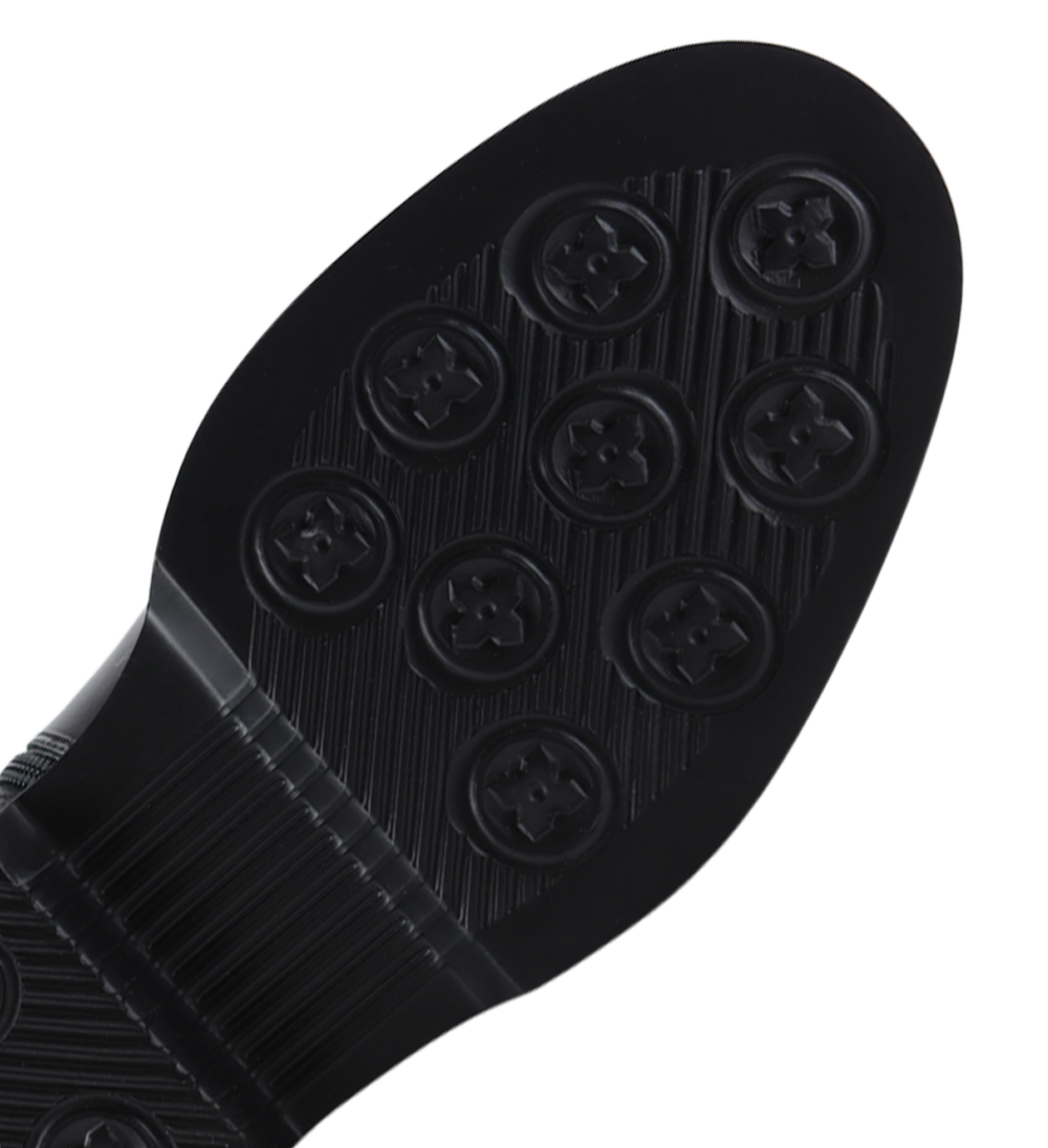 Arianna chunky støvler, sort læder