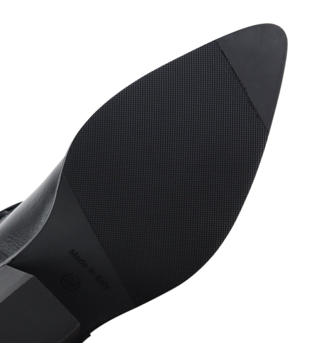 Carlotta 30 cowboy bikerstøvler, sort læder