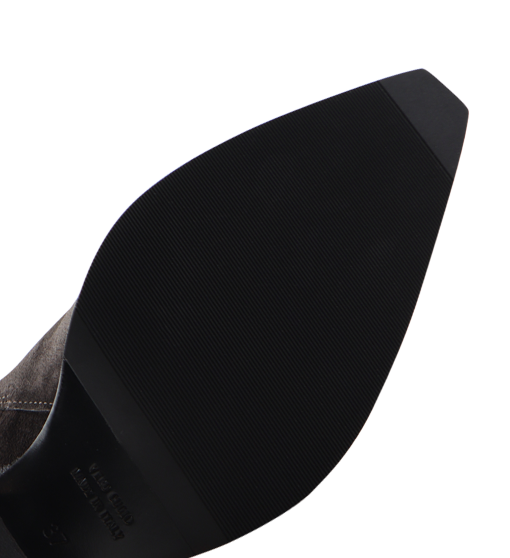 Lucy 50 støvler, mørkebrun ruskind