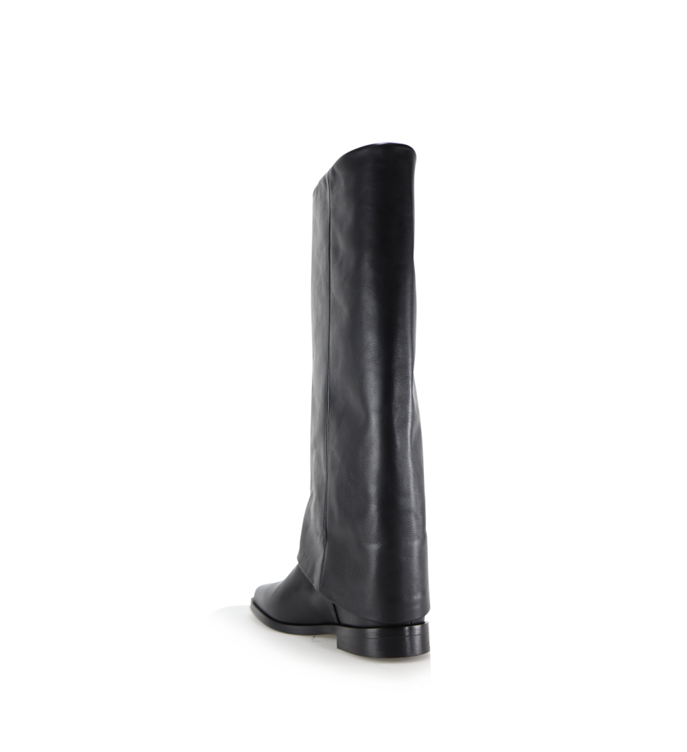 Lupe boots, black leather