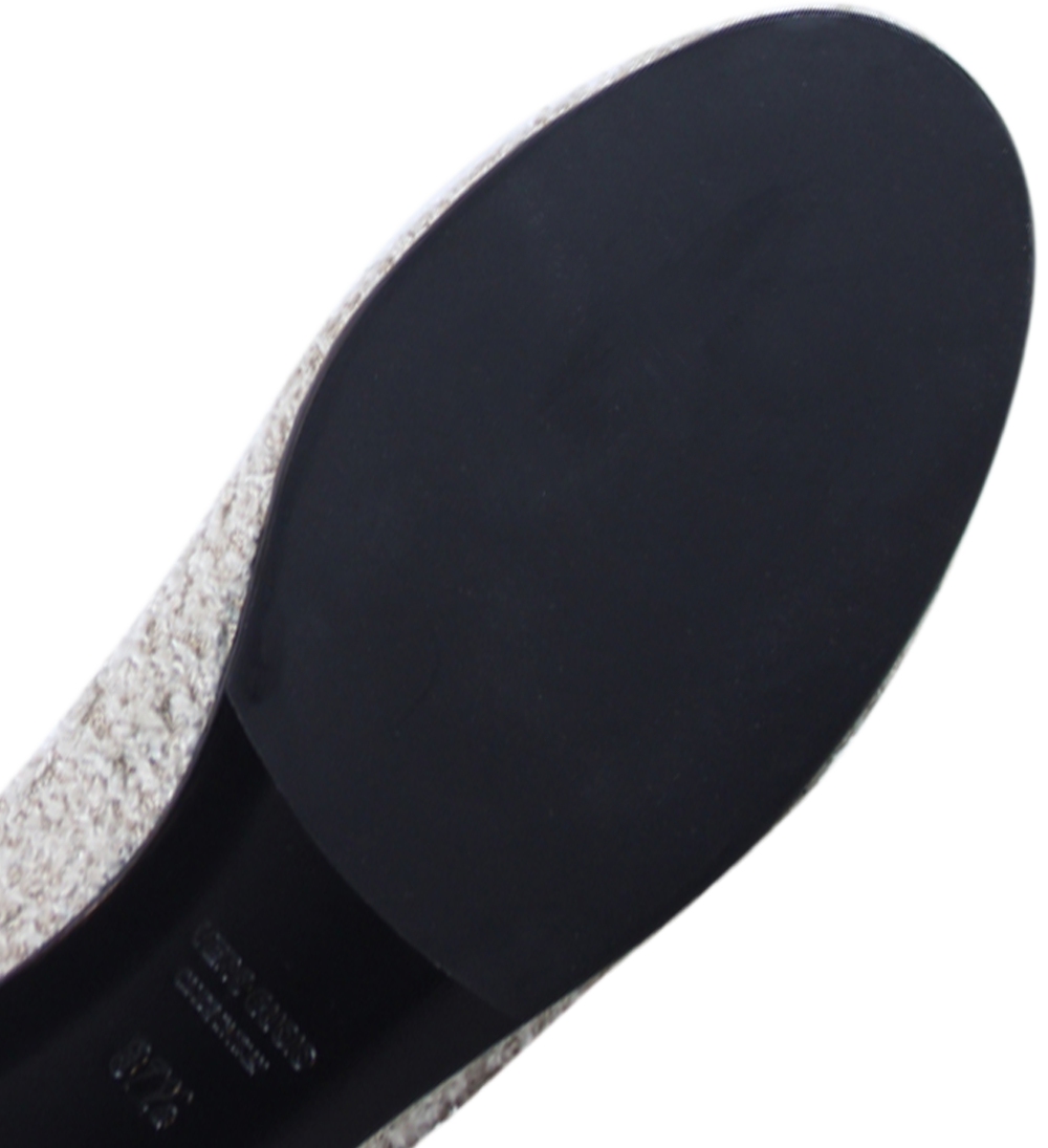 Bella ballerinaer, beige bouclé