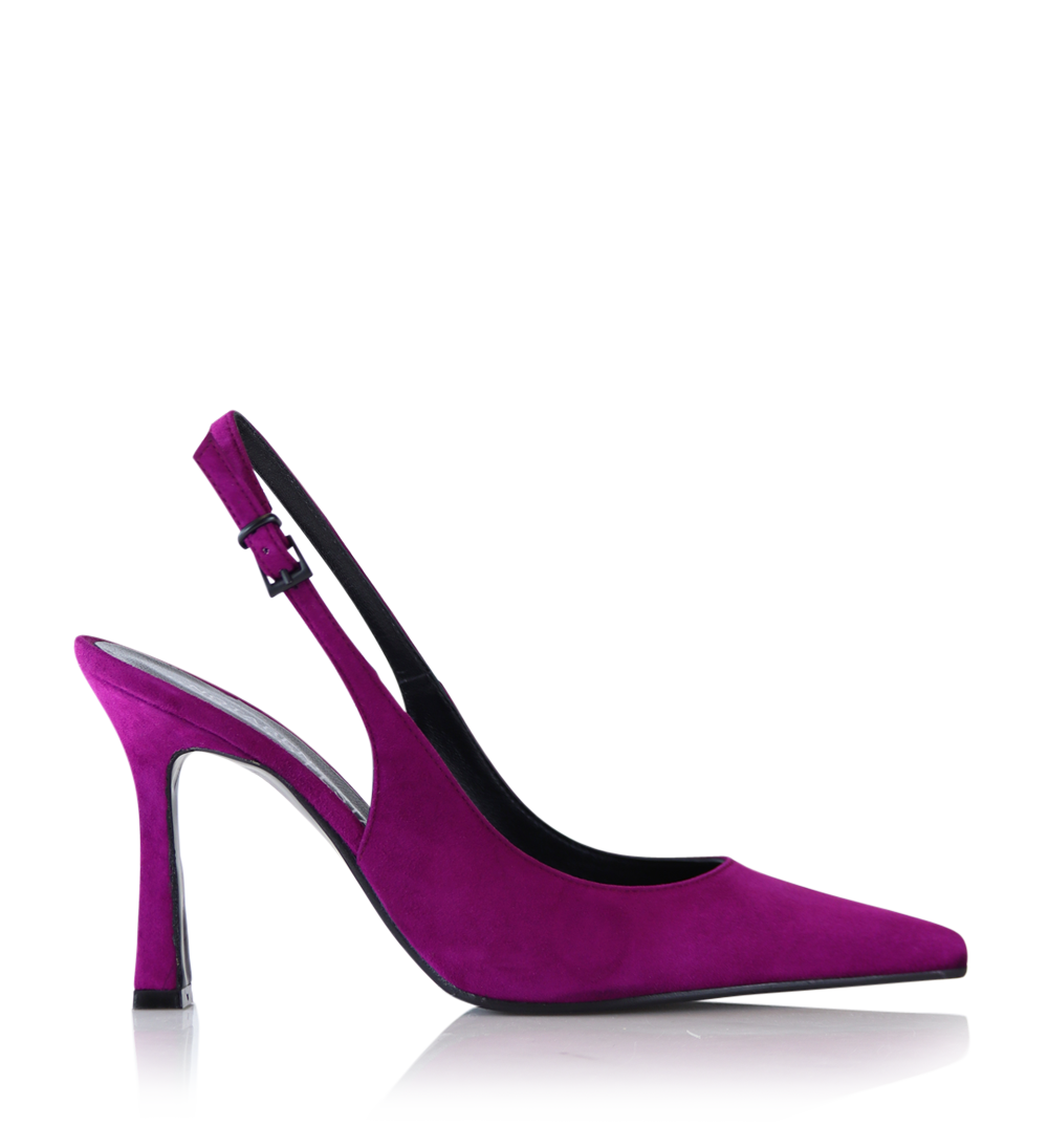 Emilia 90 slingback stiletter, fuxia ruskind