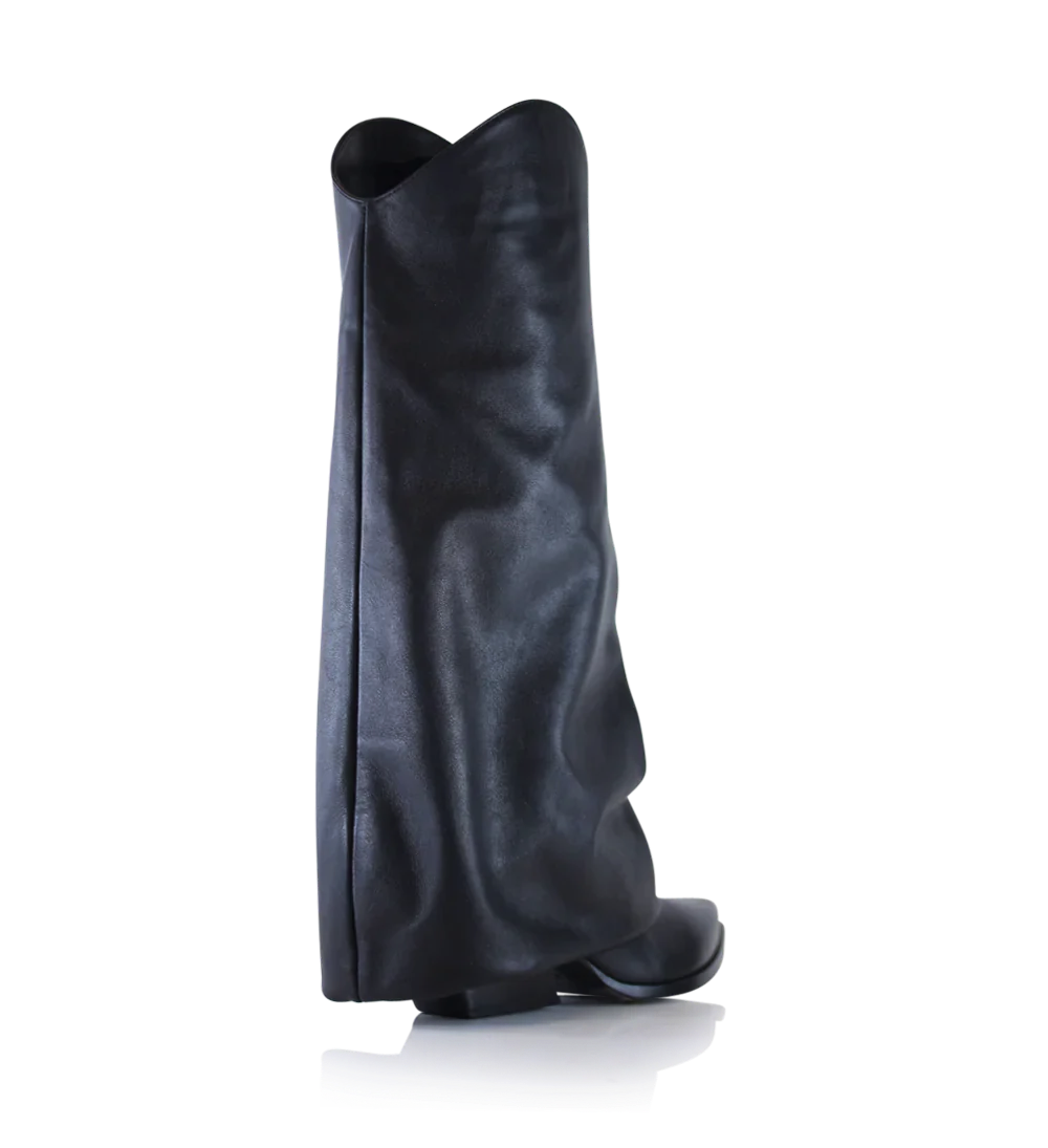 Zoé boots, black leather