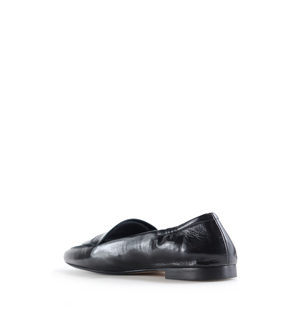 Romy II loafers, black patent