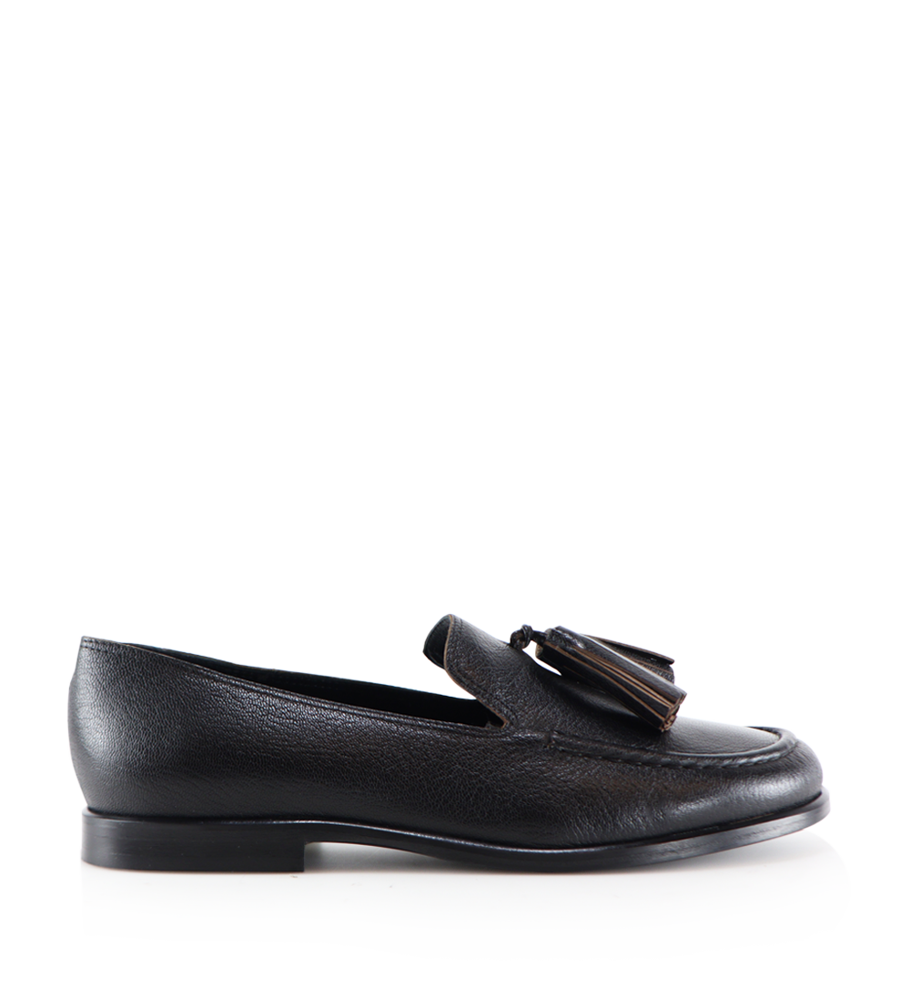 Selva loafers, mørkebrun læder
