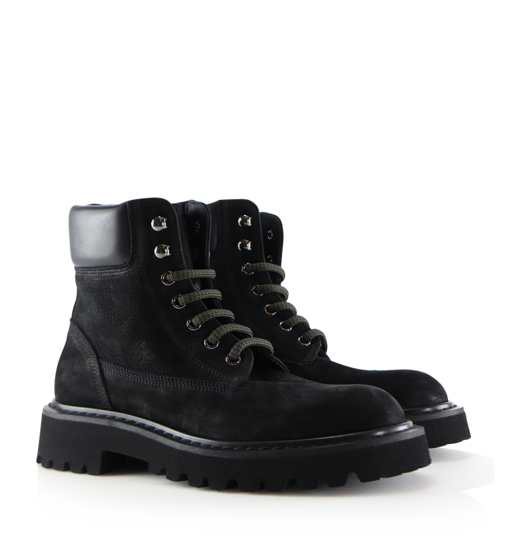 Nordhaven boots, black nubuck