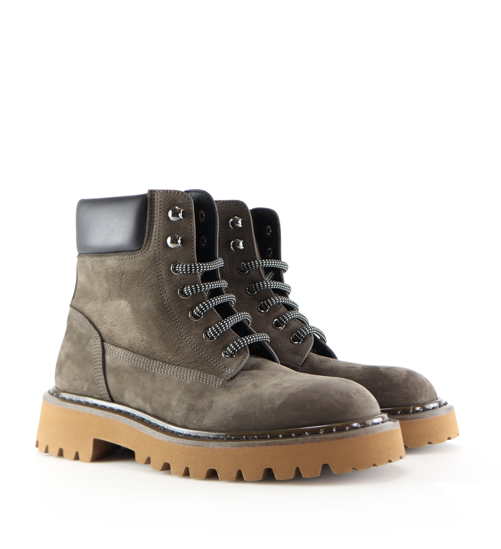 Nordhaven boots, dark brown nubuck