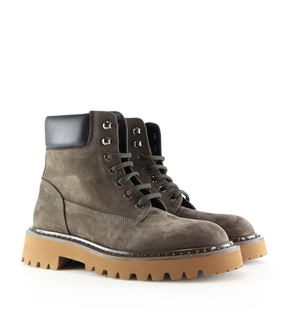 Nordhaven boots, dark brown nubuck