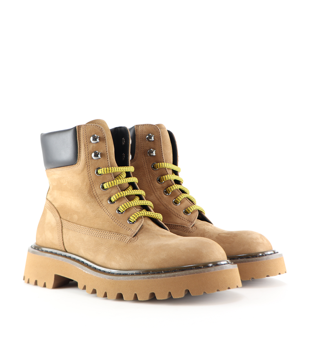 Nordhaven boots, brown nubuck