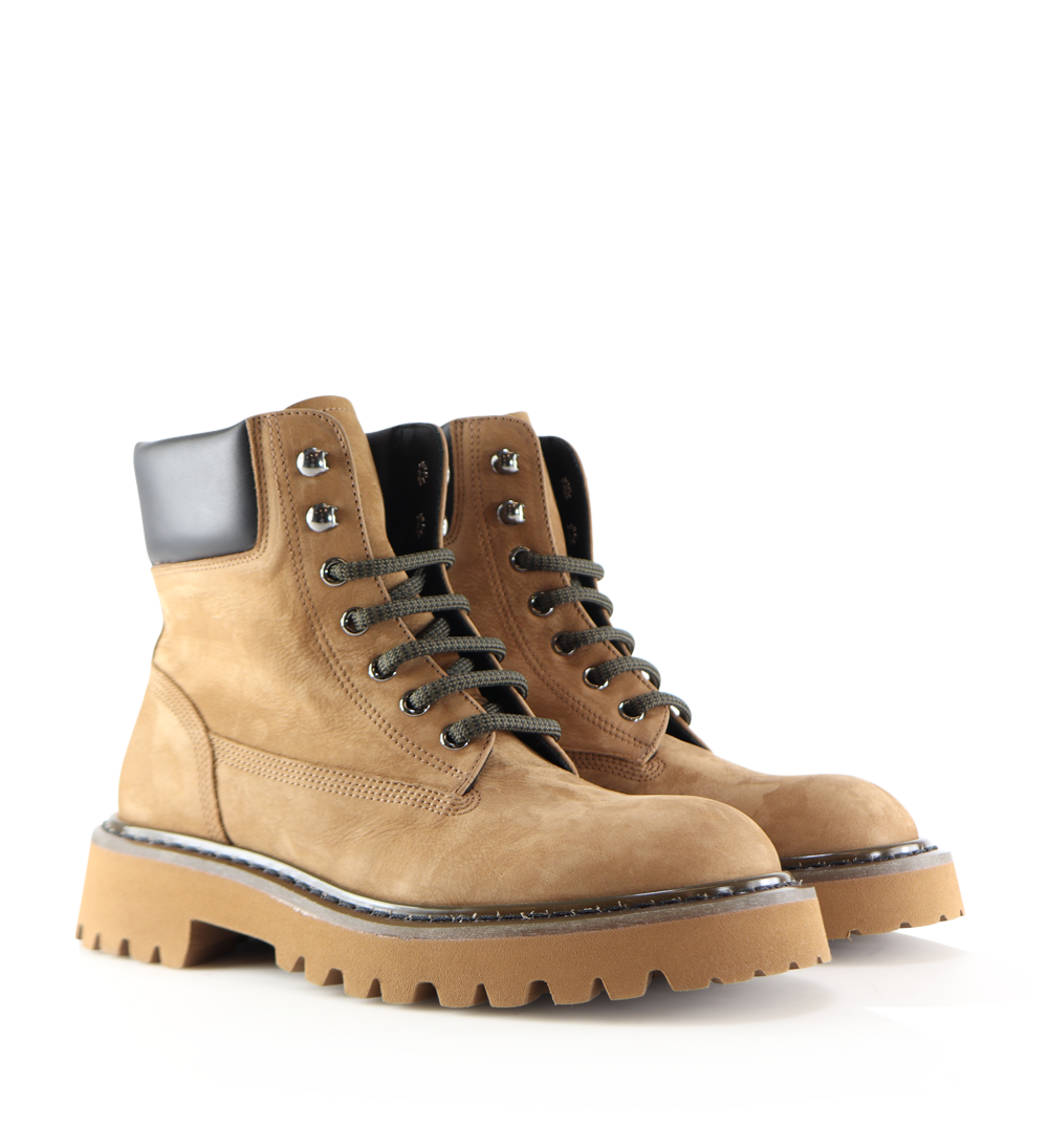 Nordhaven boots, brown nubuck