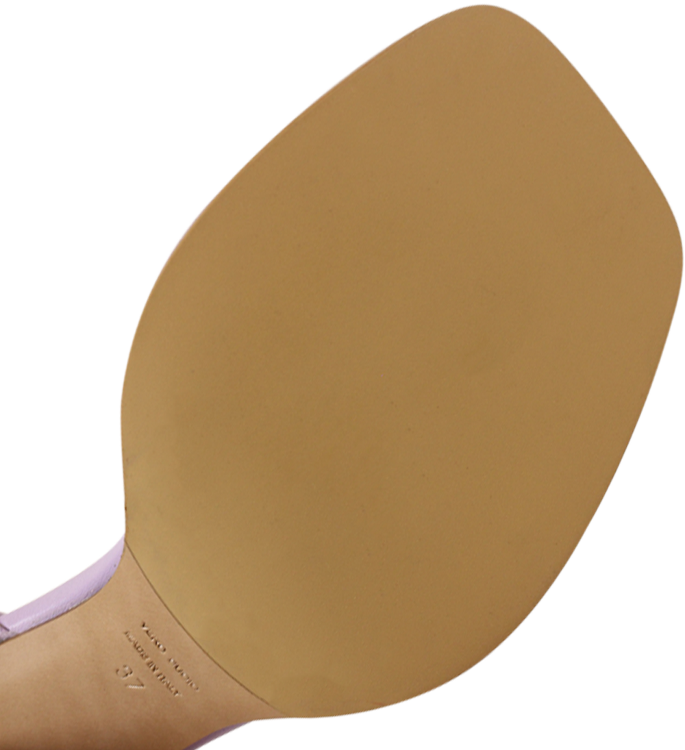 Agnes 95 sandaler, lilac læder