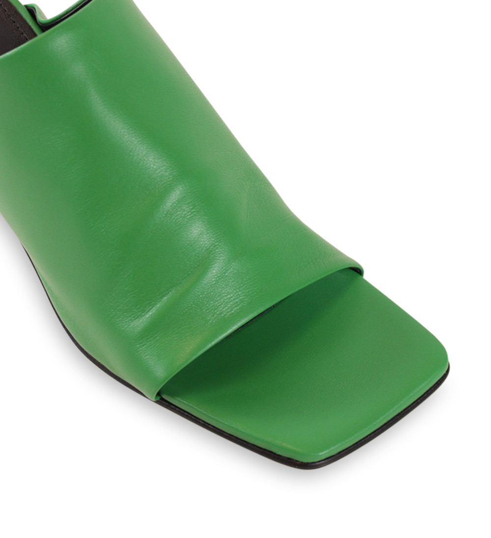 Alice sandaler, grøn læder