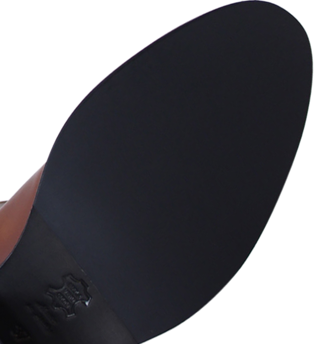 Anna 50 støvler, brun læder