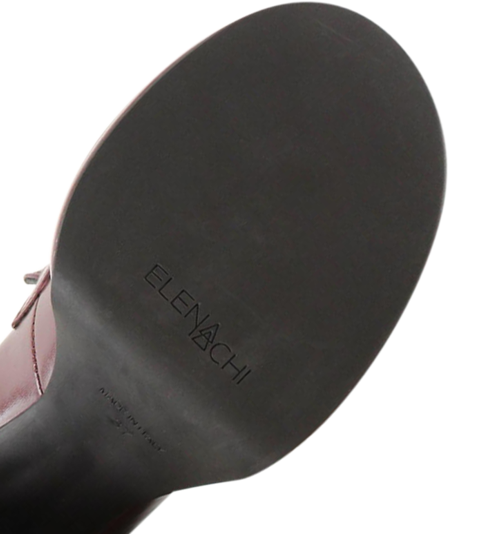 Brady 105 pumps, amarone læder