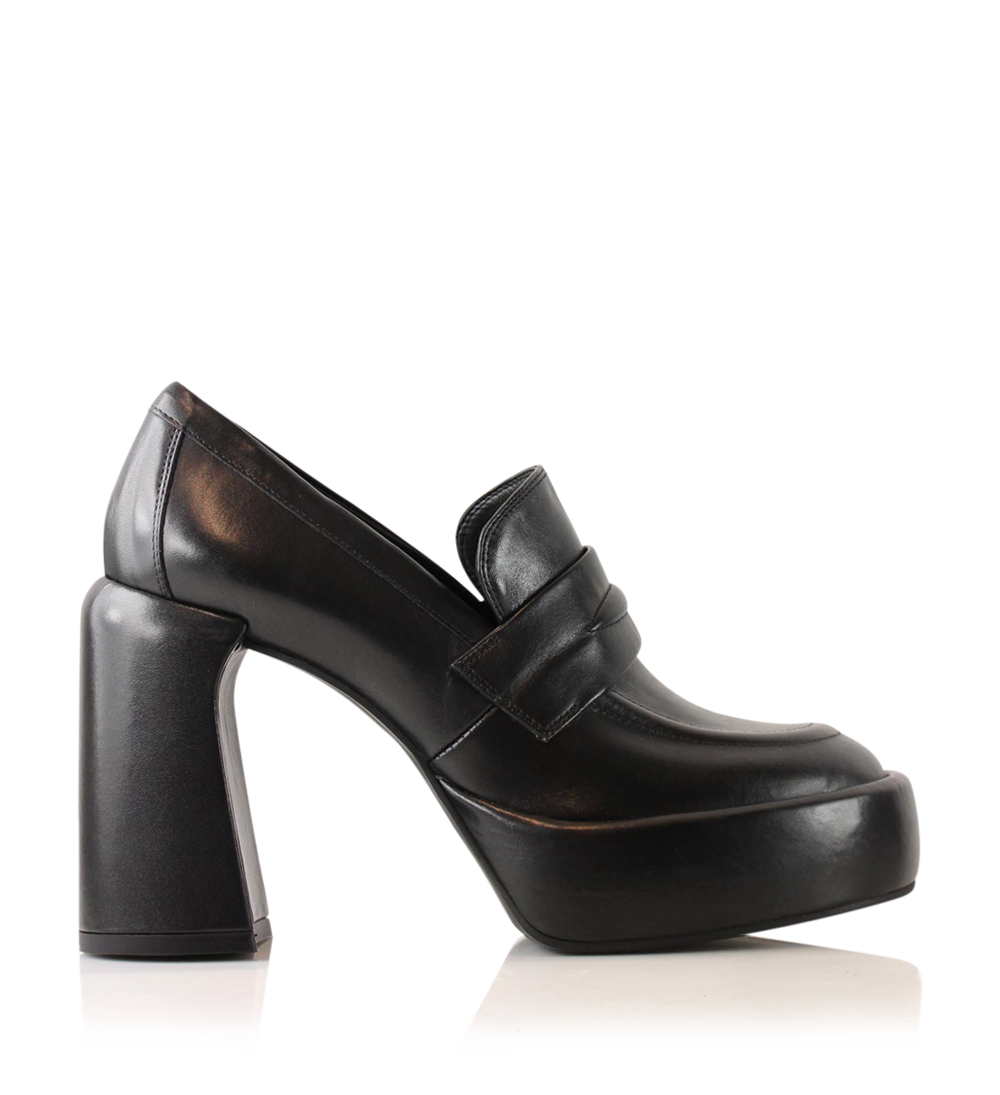 Brady 105 pumps, Sort Læder